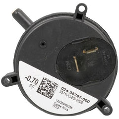 York S1-02435775000 Pressure Switch 1.30 Inch Water Column On Fall Single Pole Normally Open for Natural Gas Furnace  | Blackhawk Supply