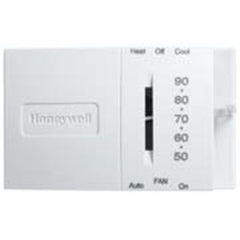HONEYWELL HOME T8034N1007/U Thermostat T8034N Non-Programmable 1 Heat/1 Cool Premier White 45-95 Degrees Fahrenheit  | Blackhawk Supply