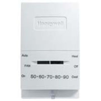 T834N1002/U | Thermostat T834N Non-Programmable Low Voltage 20-30 Voltage Alternating Current 1 Heat/1 Cool Premier White 45-95 Degrees Fahrenheit | HONEYWELL HOME