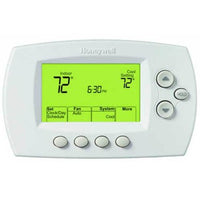 TH6320R1004/U | Thermostat FocusPRO 6000 Programmable RedLINK Wireless 3 Heat/2 Cool Heat Pump-2 Heat/2 Cool Conventional 5-1-1 Day White 40-90 Degrees Fahrenheit | HONEYWELL HOME