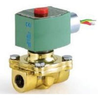 SC8210G015 | Solenoid Valve 8210 1/2 Inch Brass 2-Way/2 Position Pilot Operated Normally Closed 120 Volt SC8210G015 | ASCO