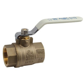 Apollo Products 94ALF10501A Ball Valve 94ALF-A 2-Piece 1 Inch NPT Lead Free Brass Full Port 600 CWP Lever PTFE  | Blackhawk Supply