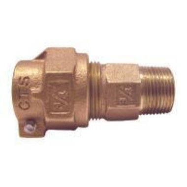 Legend Valves 313-206NL Coupling Lead Free Bronze T-4300NL 1-1/4 Inch Pack Joint Copper Tube Size x Male  | Blackhawk Supply