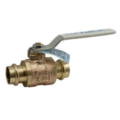 Apollo Products 77WLF10801A 77WLF Series 2" Lead Free Two-Piece Full Port Press End Bronze Ball Valve  | Blackhawk Supply