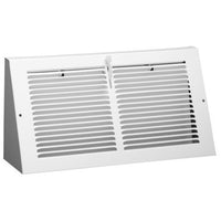 655-12X6W | Register 655 Baseboard with Positive Volume Control Damper White 12 x 6 Inch Steel | Hart & Cooley