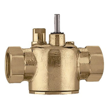 Hydronic Caleffi Z200617 Zone Valve Body Z2 2-Way 7.5 Cv 20 Pounds per Square Inch 1 Inch Brass NPT  | Blackhawk Supply