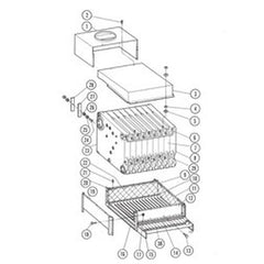 Weil Mclain 313300109 End Section Left Hand for LGB Series  | Blackhawk Supply