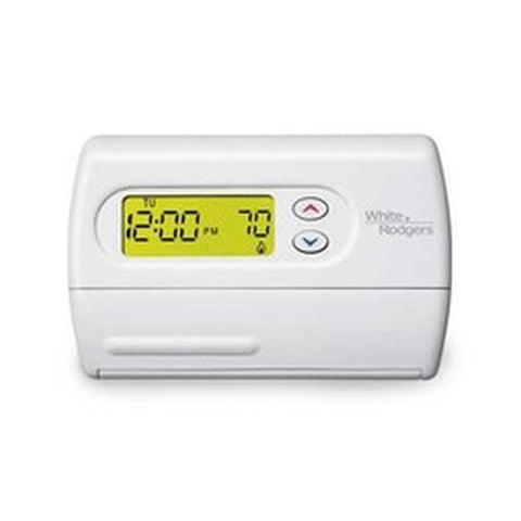 White Rodgers 1F80-361 Thermostat 80 Series 1 Heat/1 Cool 5-1-1 Day Programmable 45 to 90 Degrees Fahrenheit for Single Stage Heating and Cooling Systems  | Blackhawk Supply