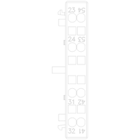 3RH29112DE11 | AUX. SWITCH LAT 1NO+1NC S00 & S0 SPRING | Siemens Electrical