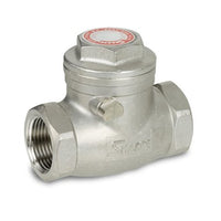 20276TH-12 | Check Valve 20276TH 1/2 Inch 316 Stainless Steel Swing Threaded 200 Cold Working Pressure | Sharpe Valves