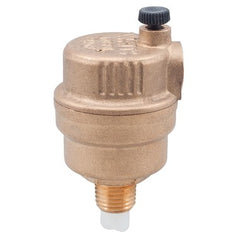 Watts FV-4M11/8 Air Vent FV-4 Automatic Valve 1/8 Inch Brass Male Threaded 0590715 150 Pounds per Square Inch  | Blackhawk Supply