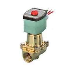 ASCO EF8210G001 Solenoid Valve 2-Way Brass 3/8 Inch NPT Normally Closed 120 Volt Alternating Current NBR  | Blackhawk Supply