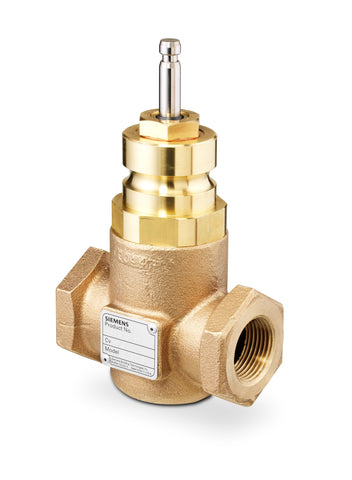 Siemens 599-03023 Flowrite 1" 2-Way Valve, NC, 10 Cv, Linear, SS Trim, FxF, ANSI 250.  | Blackhawk Supply
