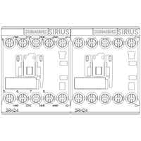 3RH24311BB40 | CONT RELAY LATCHED 3NO+1NC DC 24V SCREW | Siemens Electrical