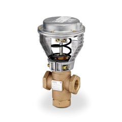 Siemens 270-03199 Valve asy 3W Mix 1/2" 1.6Cv Eq Pct/Lin Brass Trim FxF 4" Pneu Act 10-15psi  | Blackhawk Supply