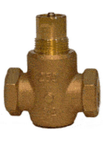Siemens 599-01112 MZ Series 3/4" 2-Way Valve 6.3Cv, NC, Mod Eq Percent, Brass Trim, FxF, ANSI 250  | Blackhawk Supply