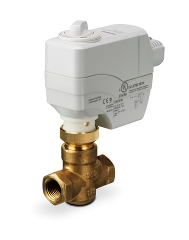 Siemens 262-02010 Valve assy NC 1/2" 4.0Cv FxF Brass Trim Elect Act SR Mod 0-10 V  | Blackhawk Supply