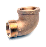 780116-04 | 1/4 LF DOMESTIC BRASS ST ELBOW 90 | Anderson Metals