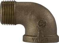 44160 | 1/8 BRONZE STREET ELBOW, Nipples and Fittings, Bronze Fittings, 90 Degree Street Ells | Midland Metal Mfg.