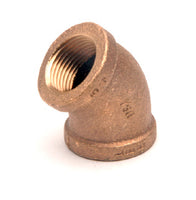 44180DLF | 1/8 LF DOMESTIC BRASS 45 ELBOW | Midland Metal Mfg.