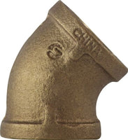 44180 | 1/8 BRONZE 45 ELBOW, Nipples and Fittings, Bronze Fittings, 45 Degree Elbow | Midland Metal Mfg.