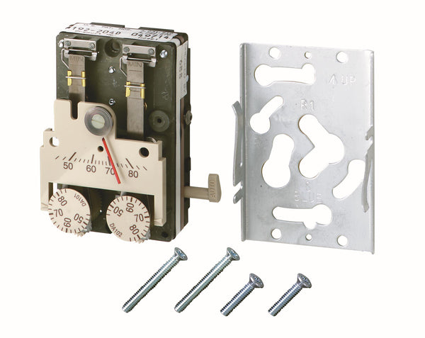 Siemens 192-205 Room Temp Thermostat, Pneumatic, Dual Setpoint, Ra, Day ...