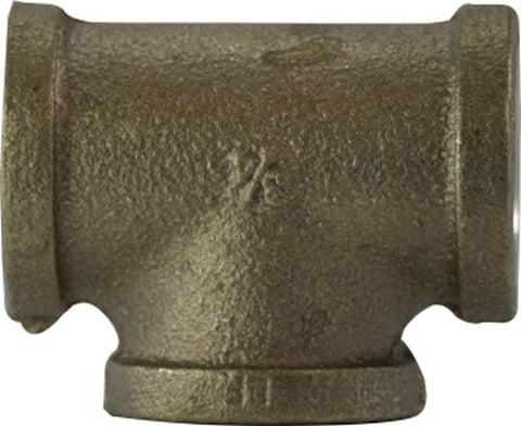 Midland Metal Mfg. 44257LF 1-1/2 LF IMP TEE, Nipples and Fittings, Lead Free Bronze Fittings, Lead Free Tee  | Blackhawk Supply