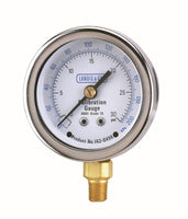 142-0311 | Pressure Gauge, Pneumatic, 1/8-in Male-back Connection, Dual 0-200 kPa scale | Siemens