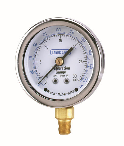 Siemens 142-0311 Pressure Gauge, Pneumatic, 1/8-in Male-back Connection, Dual 0-200 kPa scale  | Blackhawk Supply