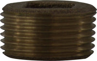 44636 | 1-1/4 BRONZE COUNTERSUNK PLUG, Nipples and Fittings, Bronze Fittings, Countersunk Plug | Midland Metal Mfg.