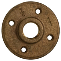 44780 | 1/2 BRONZE FLOOR FLANGE | Midland Metal Mfg.