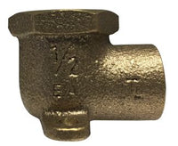 44843LF | 3/4 SWT X 3/4 FIP BRASS DROP EAR 90 | Midland Metal Mfg.