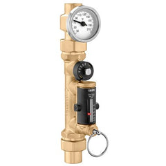 Hydronic Caleffi 132552A Balance Valve Quick Setter 132 with Flowmeter 2.0-7.0 Gallons per Minute 3/4 Inch FNPT Brass 150 Pounds per Square Inch 14-230 Degrees Fahrenheit  | Blackhawk Supply
