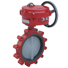 Bray 3LNE-12S2C/70-24-0501 Butterfly Valve | 2 Way | 12 Inch | Nylon Coated Disc | 175 PSI | 24 VAC Non-Spring Return Actuator | On-Off Control  | Blackhawk Supply