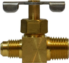 Anderson Metals 09104-0402 1/4X1/8 M FLARE X M NEEDLE VALVE  | Blackhawk Supply