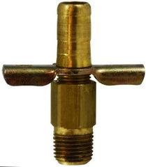 Midland Metal Mfg. 46079 1/8 MIP INTERNAL SEAT DRAIN COCK, Brass Fittings, Drain Cocks, Internal Seat with insert  | Blackhawk Supply