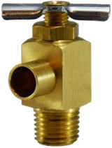 Midland Metal Mfg. 46088 1/8MIP X .38ID BIB NEEDLE VALVE, Brass Fittings, Drain Cocks, Bibb Needle Valve  | Blackhawk Supply