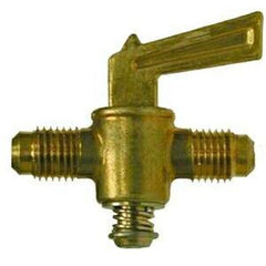 Midland Metal Mfg. 46115 1/4 M FLARE X M FLARE S/O COCK  | Blackhawk Supply