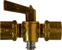 46151 | 1/8 FIP X FIP S/O COCK, Brass Fittings, Shut Off Cocks, Female x Female Pipe | Midland Metal Mfg.