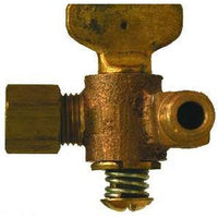 46169 | RIGHT 1/4ODX1/8MIP ANGLE VALVE | Midland Metal Mfg.