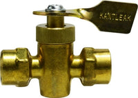 46411 | 1/4 FIP X FIP SOLID BOTTOM VALVE, Brass Fittings, Specialty Valves, FIP x FIP Solid Bottom Valve | Midland Metal Mfg.