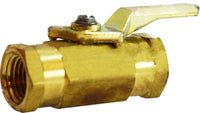 46440 | 1/4 FIP UL 2-WAY MINI BALL VALVE, Brass Fittings, Miniature Ball Valves, UL FNPT x FNPT Two Way Valve | Midland Metal Mfg.