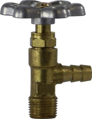 Midland Metal Mfg. 46451 5/8 X 3/8 (HOSE X MIP TRUCK VALVE), Brass Fittings, Specialty Valves, Hose To Male Pipe Brass Truck valve  | Blackhawk Supply