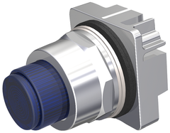 Siemens Electrical 52PT6X5 OPERATOR | 2POS | PTT PL/ILL PB | BLUE  | Blackhawk Supply