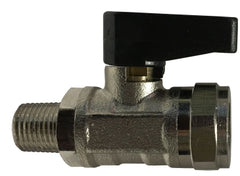 Midland Metal Mfg. 46660 1/8 MALEXFEMALE STRT MINI BALL VALVE  | Blackhawk Supply