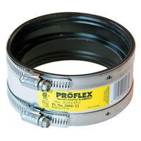 3000-55 | Coupling Proflex Shielded 5 Inch Cast Iron to Plastic/Steel/E x tra Heavy | Fernco