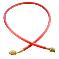 J/B Industries SAE Fittings CLS-60R Charging Hose High Pressure with Secure Seal 60 Inch Kevlar Red  | Blackhawk Supply