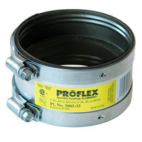 3005-33 | Coupling Proflex Shielded 3 Inch Plastic/Steel/E x tra Heavy Cast Iron | Fernco