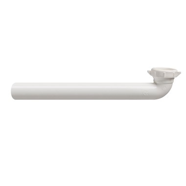 Dearborn Plastic P9137D Waste Arm Slip Joint 1-1/2 x 20 Inch PVC White  | Blackhawk Supply