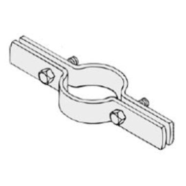 Hangers 50SS1000 Riser Clamp Standard 304 Stainless Steel 10 Inch IPS  | Blackhawk Supply